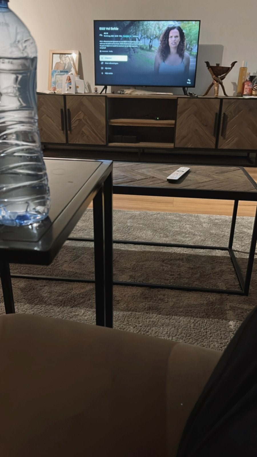 Richmond TV meubel en salontafel set, Ophalen, Gebruikt, 200 cm of meer, Minder dan 100 cm