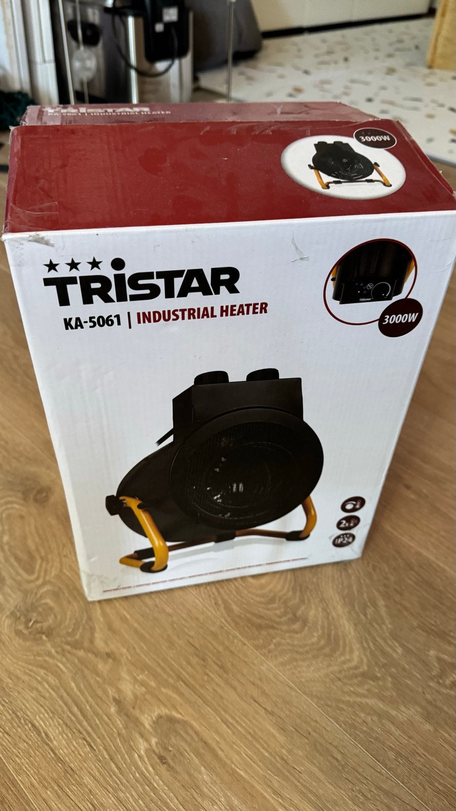 Tristar KA-5061 Industriële Heater 3000W - Nieuw in doos, Ophalen, Minder dan 30 cm, Minder dan 60 cm, 800 watt of meer