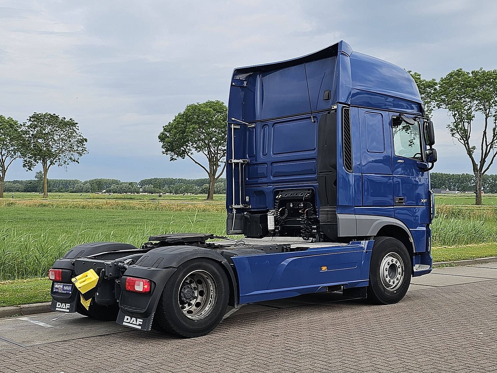 DAF XF 480, Auto's, Vrachtwagens, Automaat, Euro 6, Blauw, Bedrijf