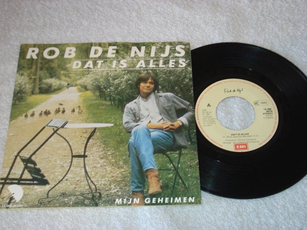 Rob De Nijs   Dat is Alles    Orgineel, Fotohoes, Ophalen of Verzenden, Zo goed als nieuw, Nederlandstalig