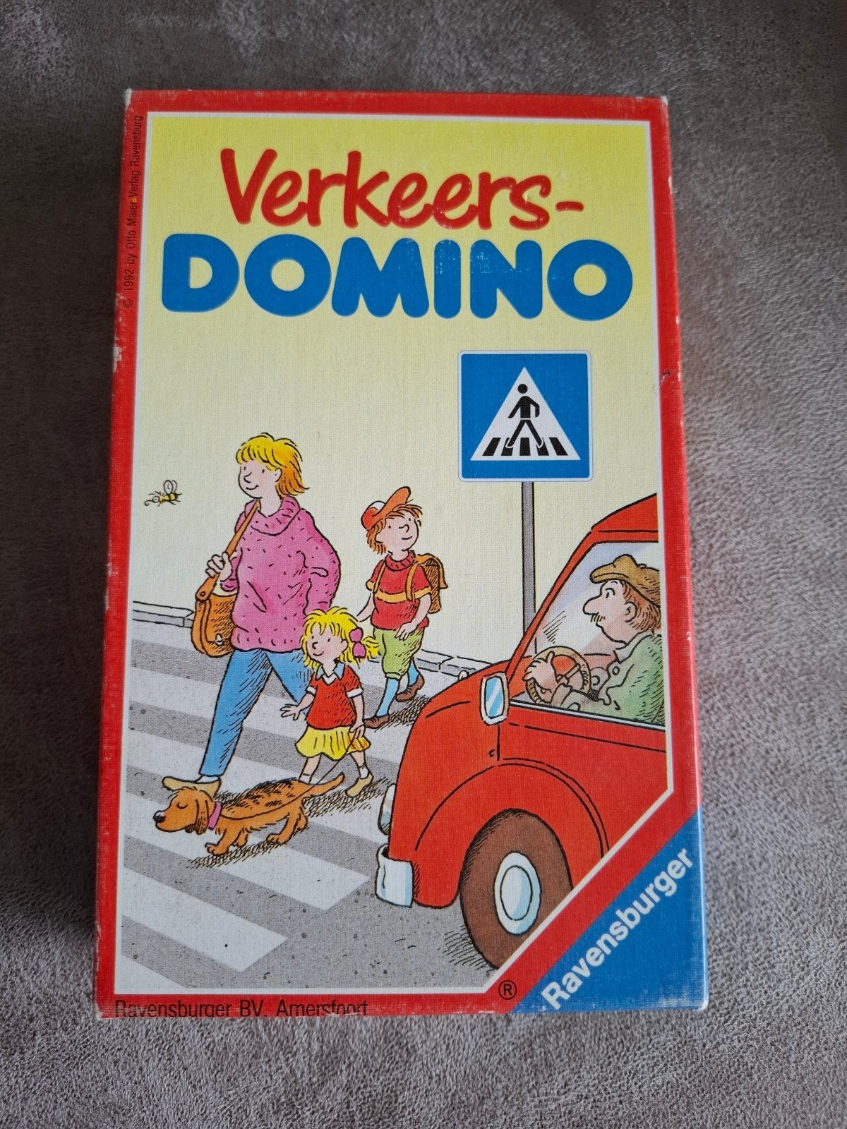 Verkeers-Domino Ravensburger Pocket-Spellen, Drie of vier spelers, Ophalen of Verzenden, Gebruikt, Ravensburger