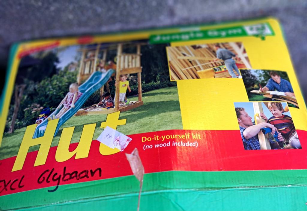 Jungle Gym Hut en Castle - Complete sets, Ophalen of Verzenden, Nieuw, Klimwand