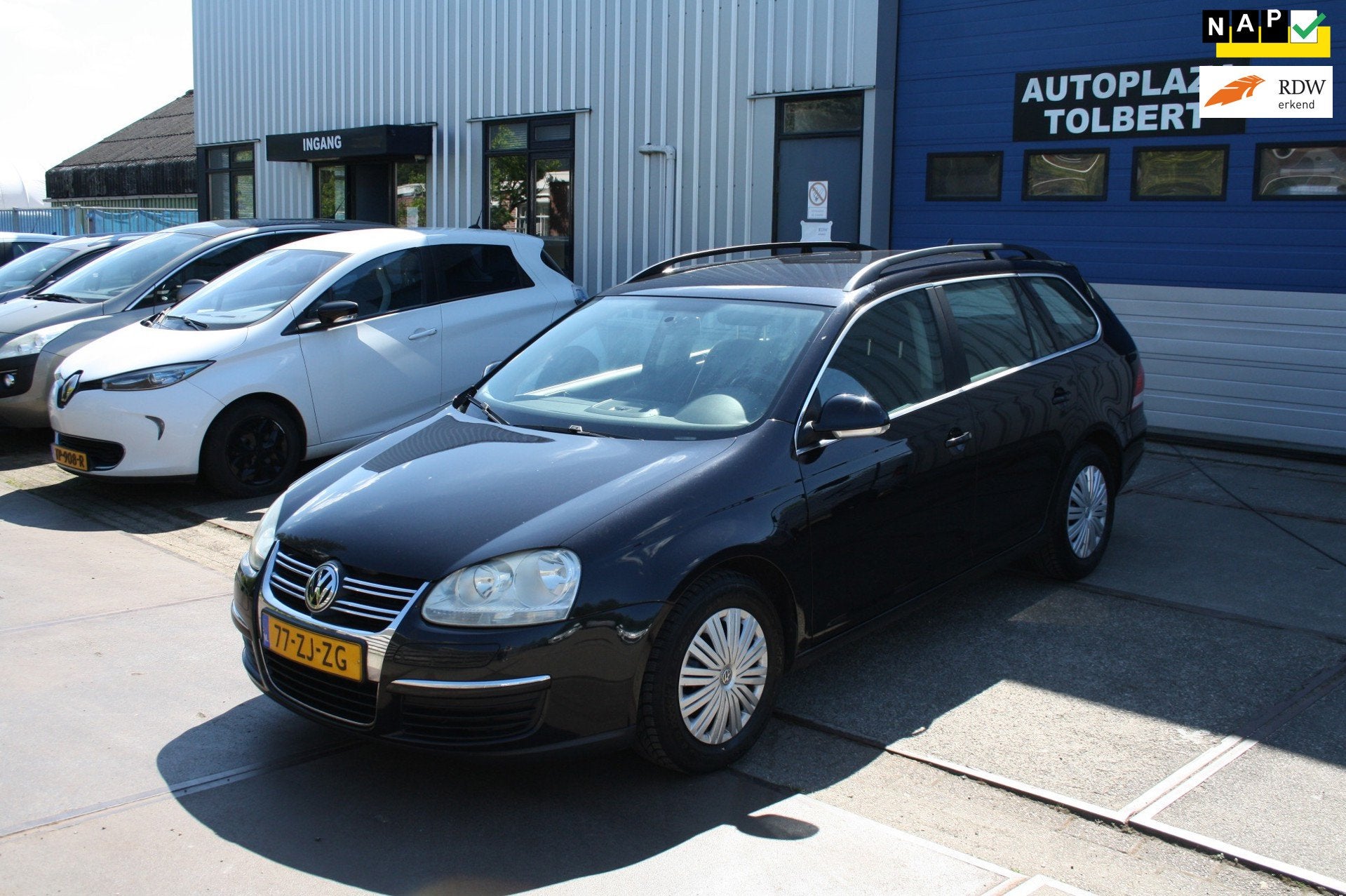 Volkswagen Golf Variant 1.9 TDI Comfortline Business *BJ'08*, Auto's, Stof, Gebruikt, Zwart, 4 cilinders