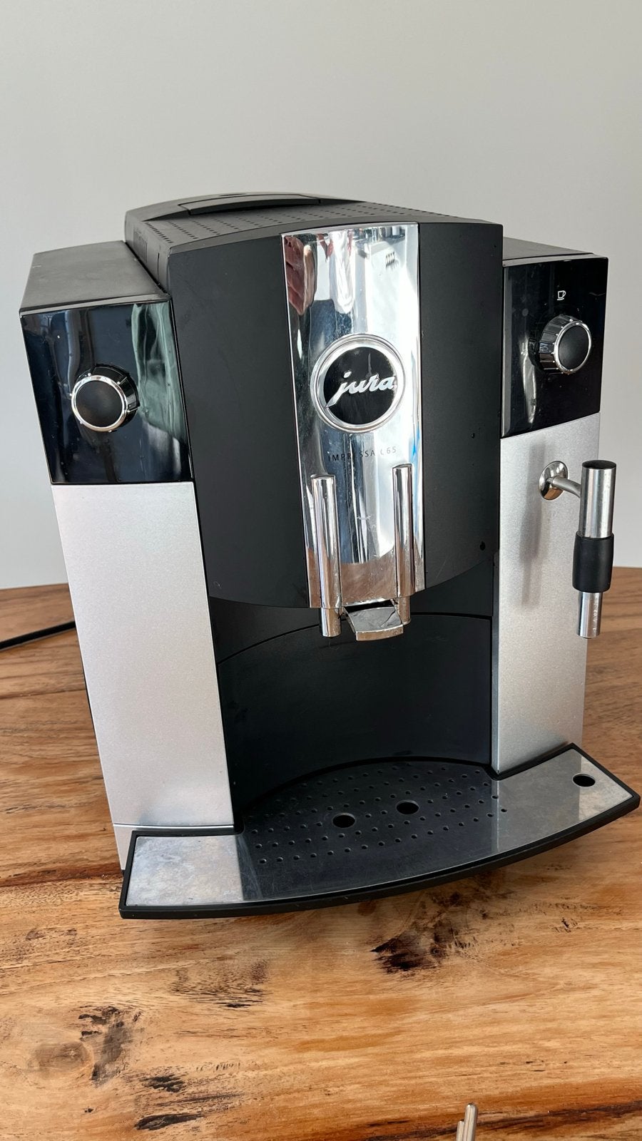Jura Impressa C65 espressomachine in zeer goede staat, Ophalen, Afneembaar waterreservoir, Gebruikt, Espresso apparaat