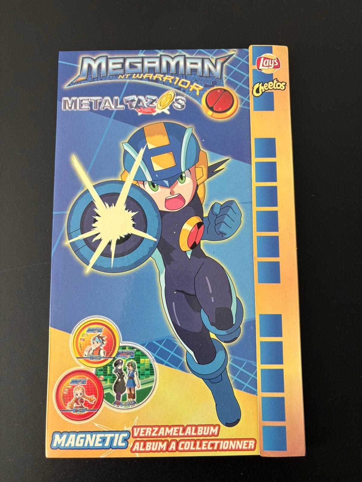 MegaMan Metal Tazos compleet, Ophalen of Verzenden