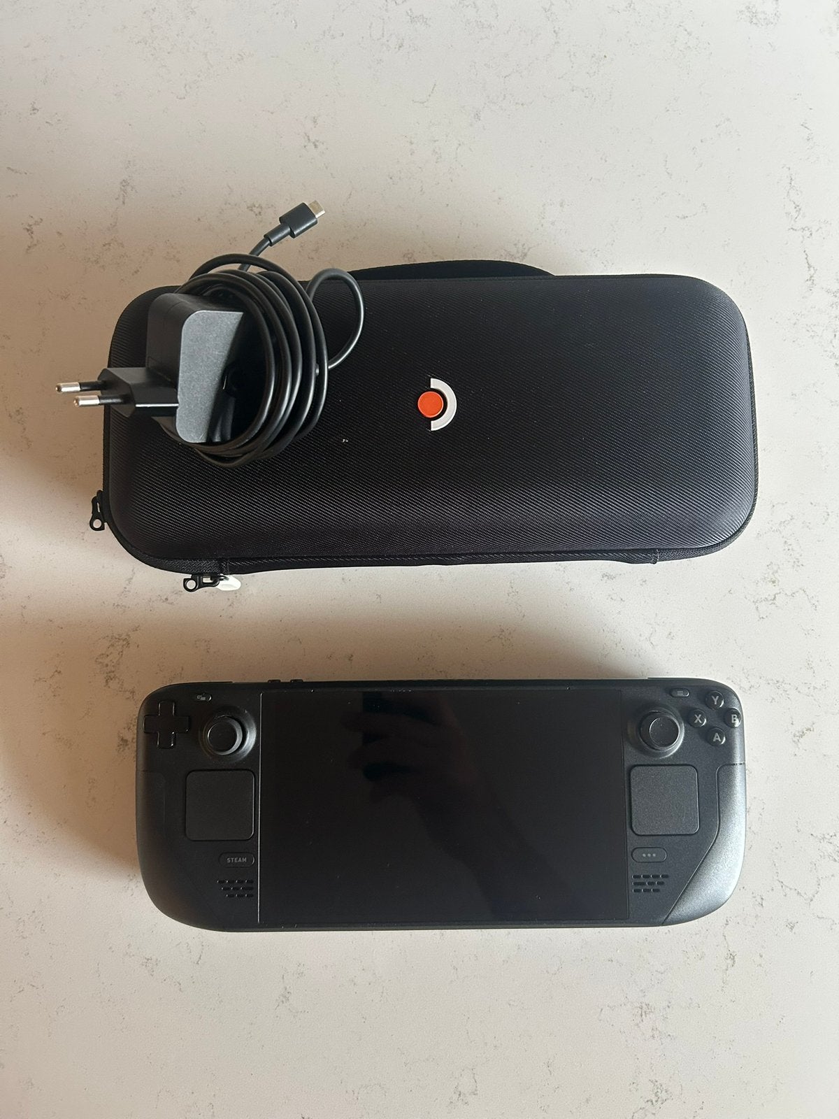 Steam Deck 512GB  OLED - nieuwstaat met 100% batterij
