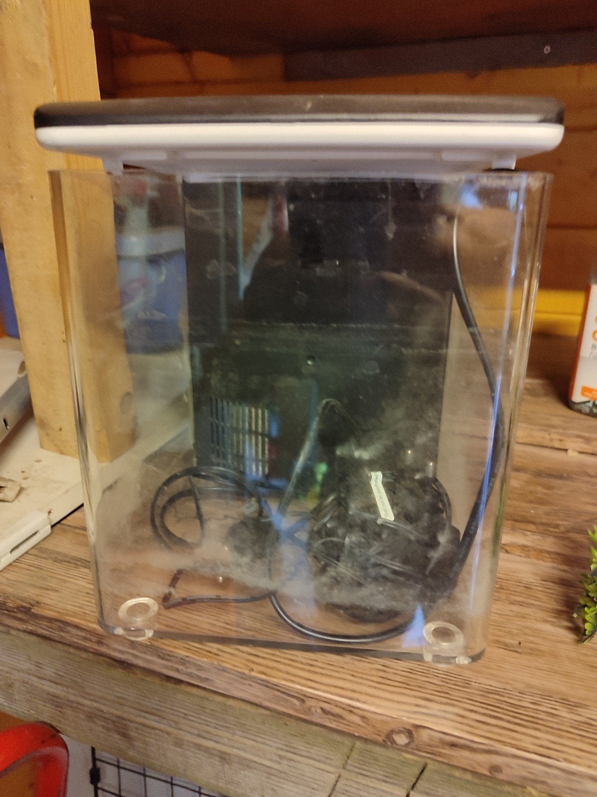 Kleine aquarium. Incl. Filter en verlichting., Dieren en Toebehoren, Ophalen, Leeg aquarium