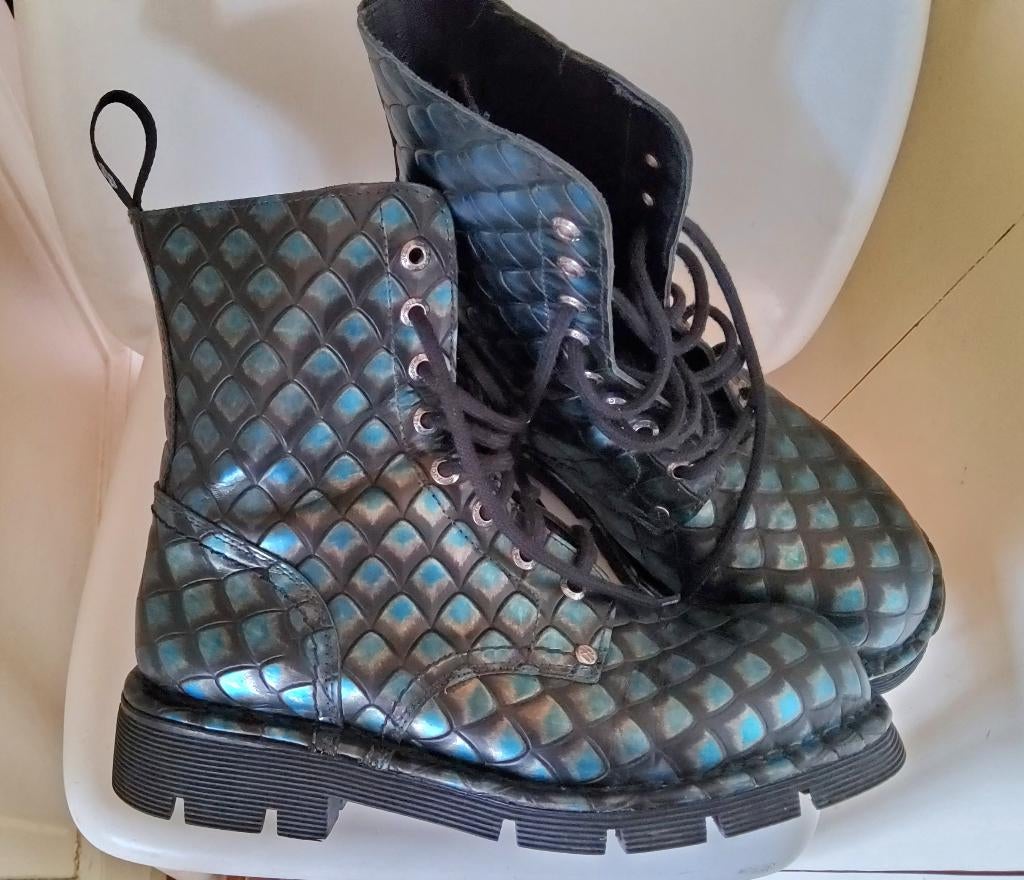 zgan New Rock boots mt.40, Kleding | Heren, Schoenen, Overige kleuren, Boots, Zo goed als nieuw, New Rock