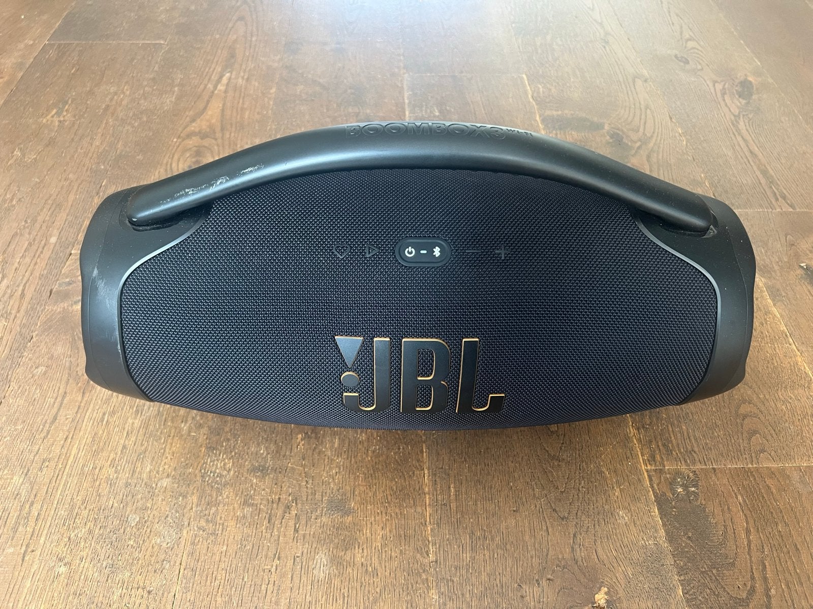 JBL Boombox 3 Wi-Fi met lichte gebruikssporen, Audio, Tv en Foto, Gebruikt, Stofbestendig, Ophalen of Verzenden, Draagbare speaker