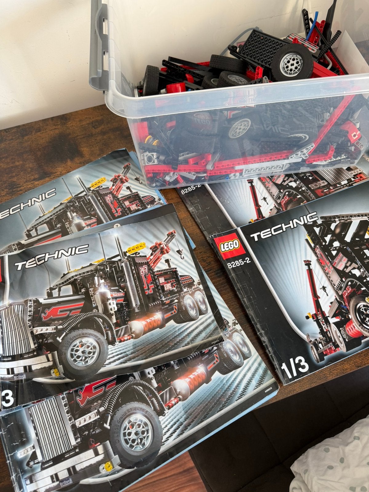Technisch lego vrachtwagen, Ophalen, Zo goed als nieuw