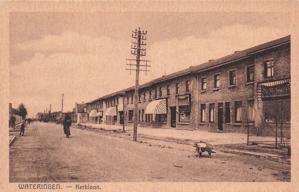 703-163-009 Wateringen Kerklaan, Ophalen of Verzenden, Voor 1920, Zuid-Holland