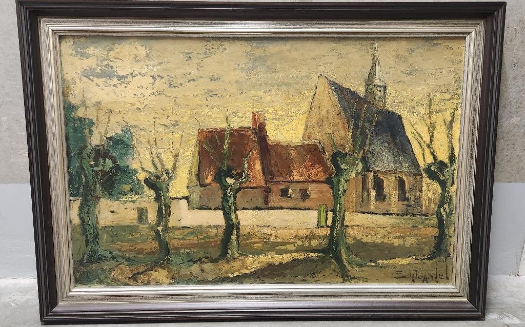 Limburgse Kunstschilder Eugéne Quanjel, Antiek en Kunst, Ophalen