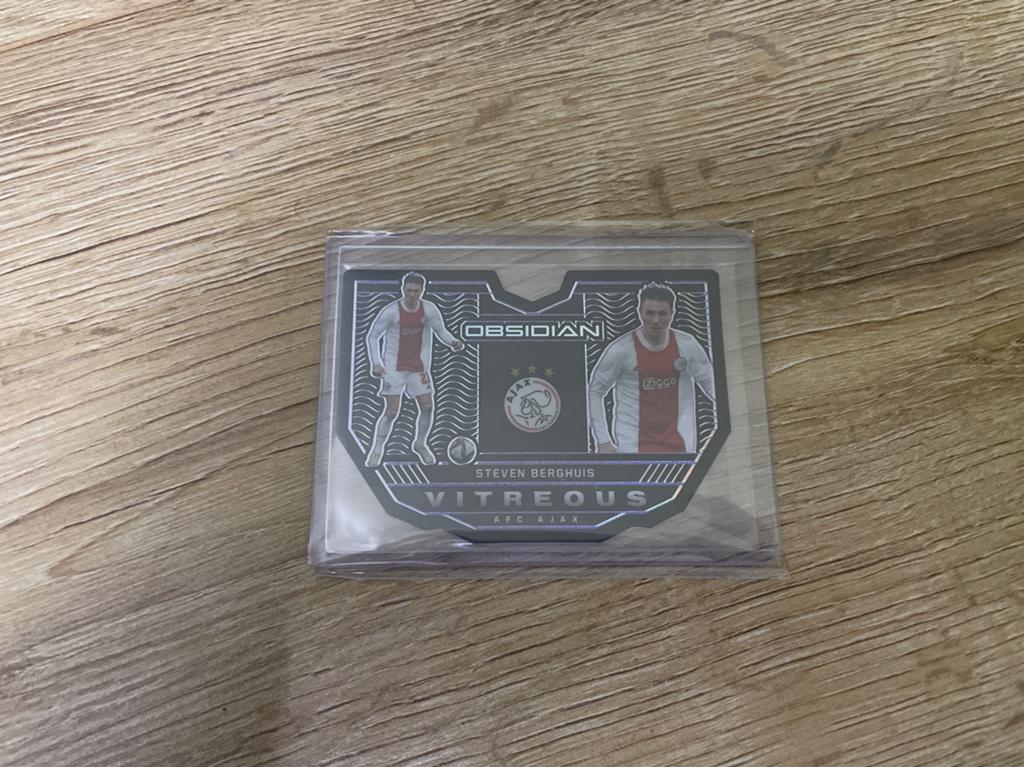 Steven Berghuis Obsidian Vitreous Spelerskaart Ajax, Ophalen of Verzenden, Zo goed als nieuw, Ajax, Spelerskaart
