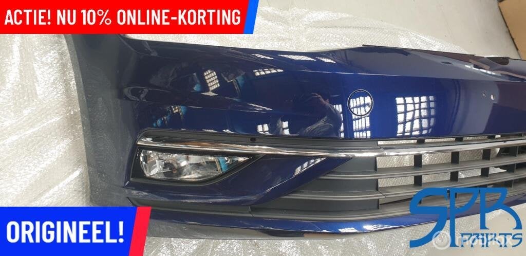GOLF 7 7.5 FACELIFT HIGHLINE Voorbumper LC5B BUMPER COMPLEET, Nieuw, Ophalen of Verzenden, Bumper, Volkswagen