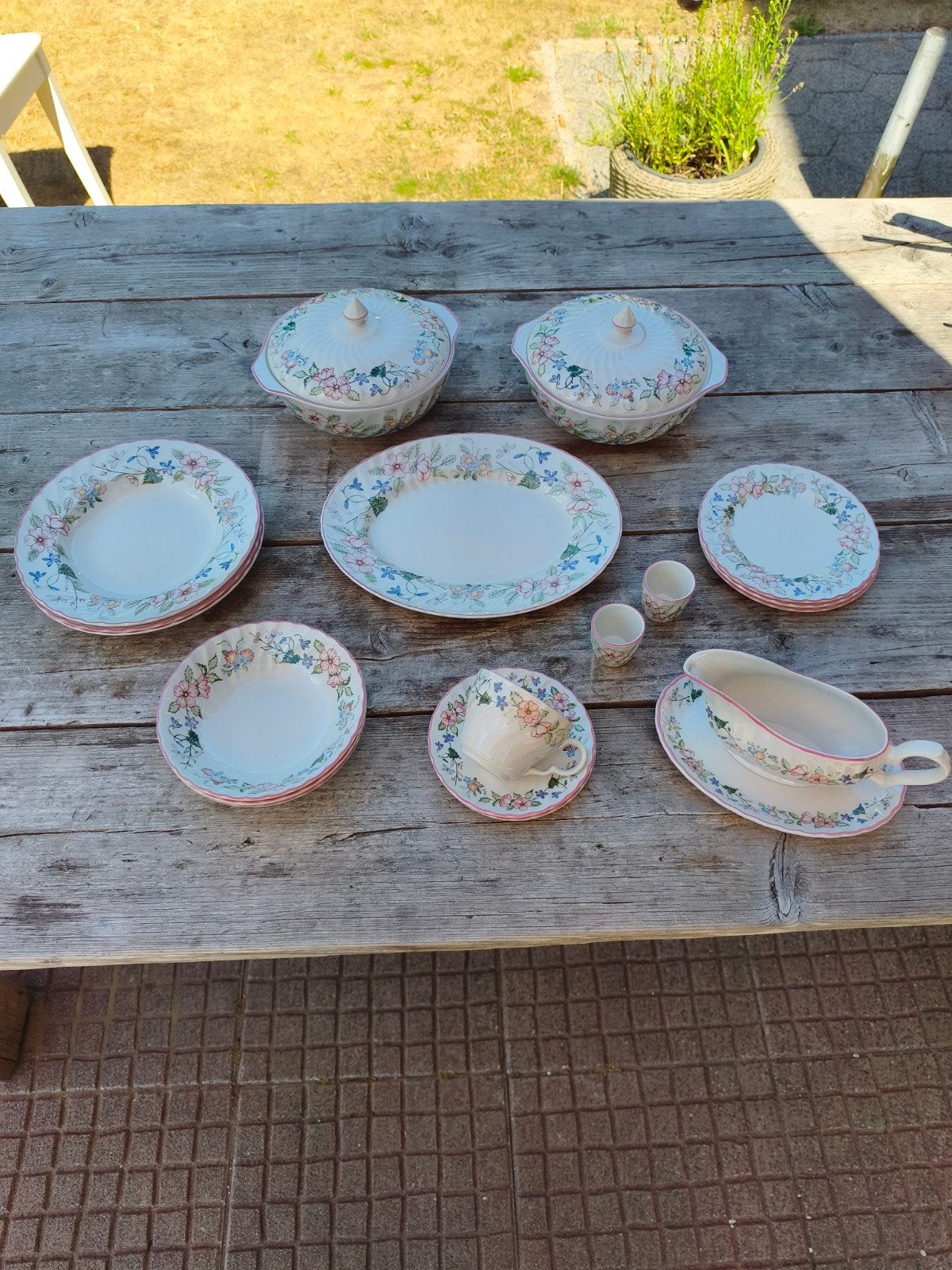 Woods & Sons servies diverse schalen enz, Ophalen of Verzenden
