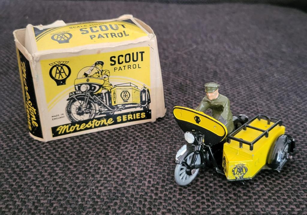 Morestone Series Scout Patrol Motor met zijspan (AA), Ophalen, Gebruikt