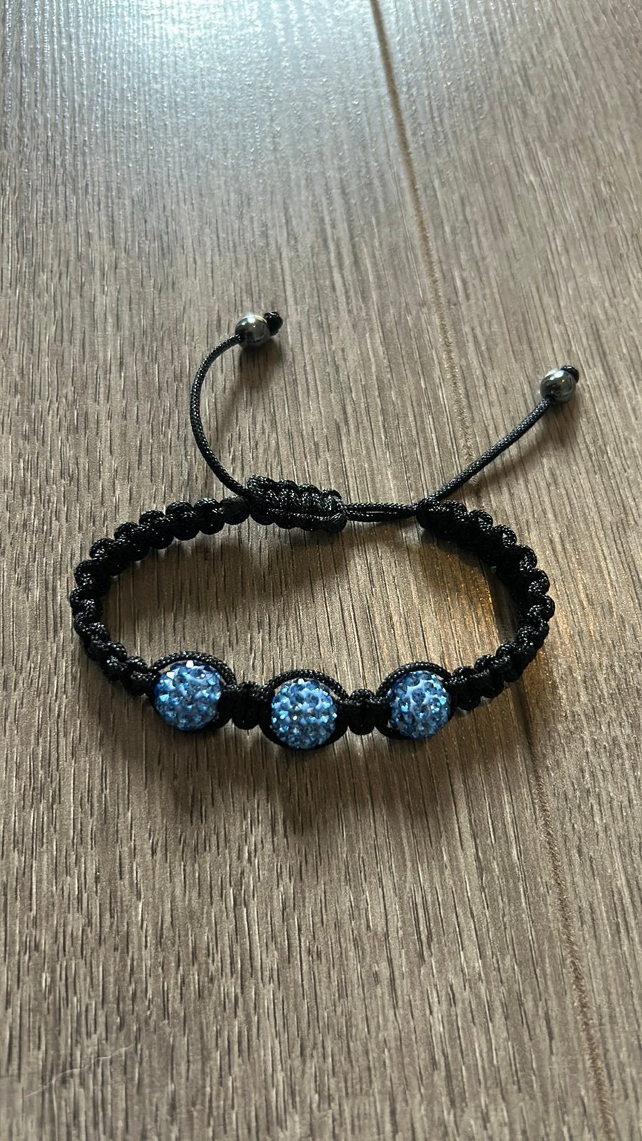 Armbandjes blauw en wit, Sieraden, Tassen en Uiterlijk, Armbanden, Ophalen of Verzenden, Gebruikt, Blauw
