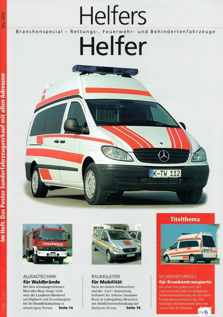 Magazine Mercedes-Benz Helfers Helfer (2004), Verzenden, Gelezen, Mercedes