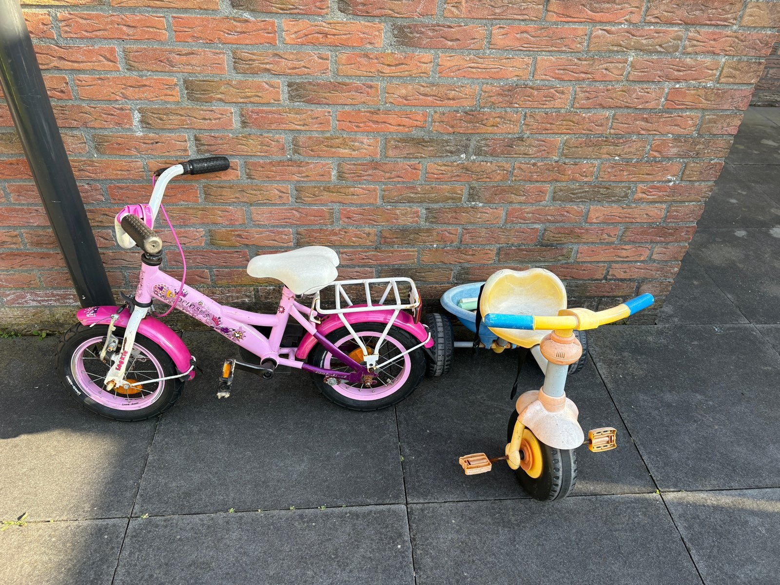 Gratis fietsjes!, Ophalen, Gebruikt, Terugtraprem