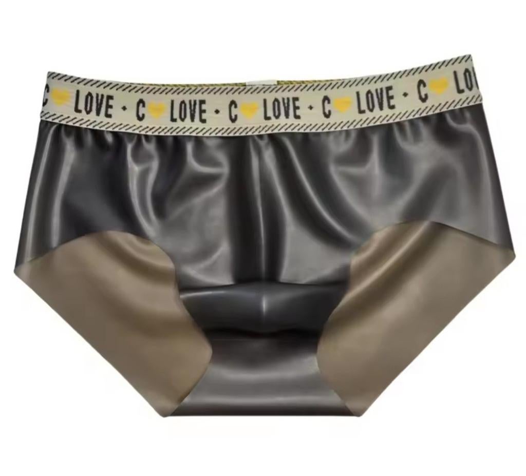 Latex, pvc,club,kinky,fetish short, Ophalen, Zwart, Slip