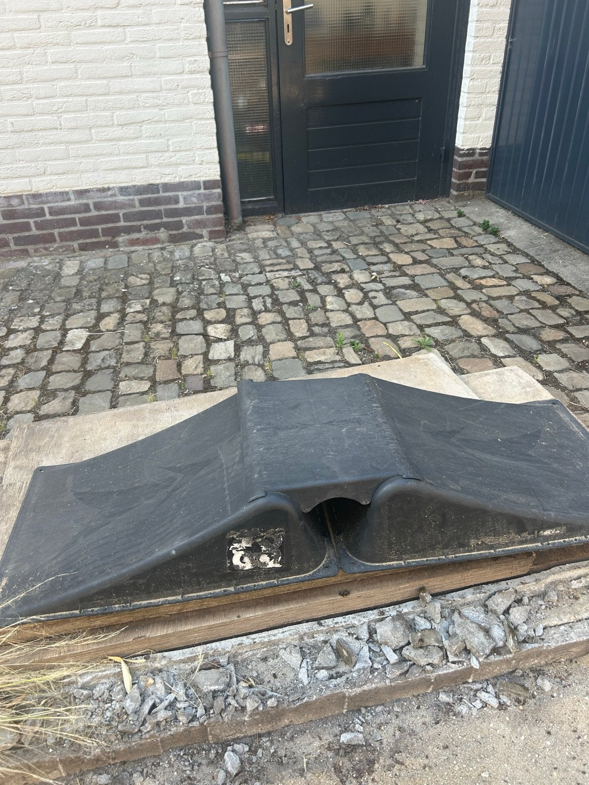 Stevige kunststof skateramp skateboard step, Ophalen, Gebruikt, Overige typen
