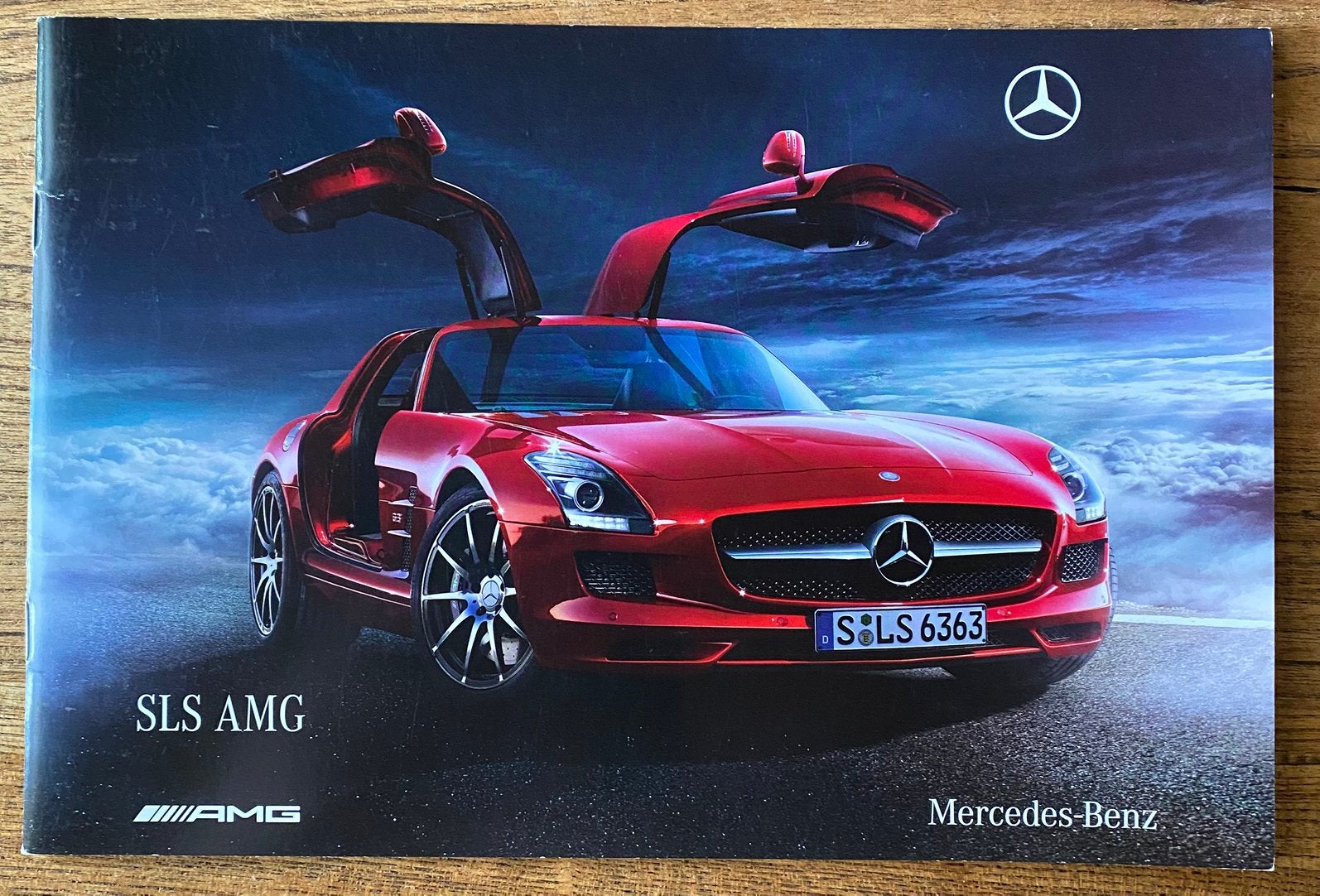 AMG Mercedes Benz SLS - 2009 Autofolder, Ophalen of Verzenden, Zo goed als nieuw, Mercedes