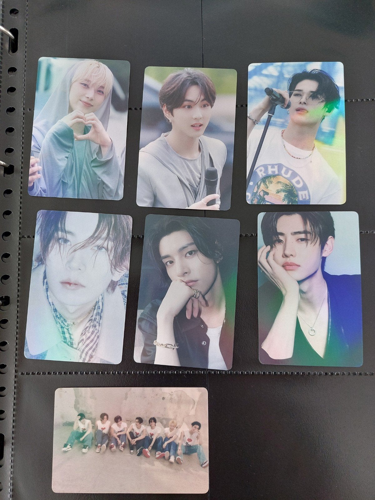 Enhypen Lomocards/photocards, Ophalen of Verzenden, Zo goed als nieuw, Foto of Kaart