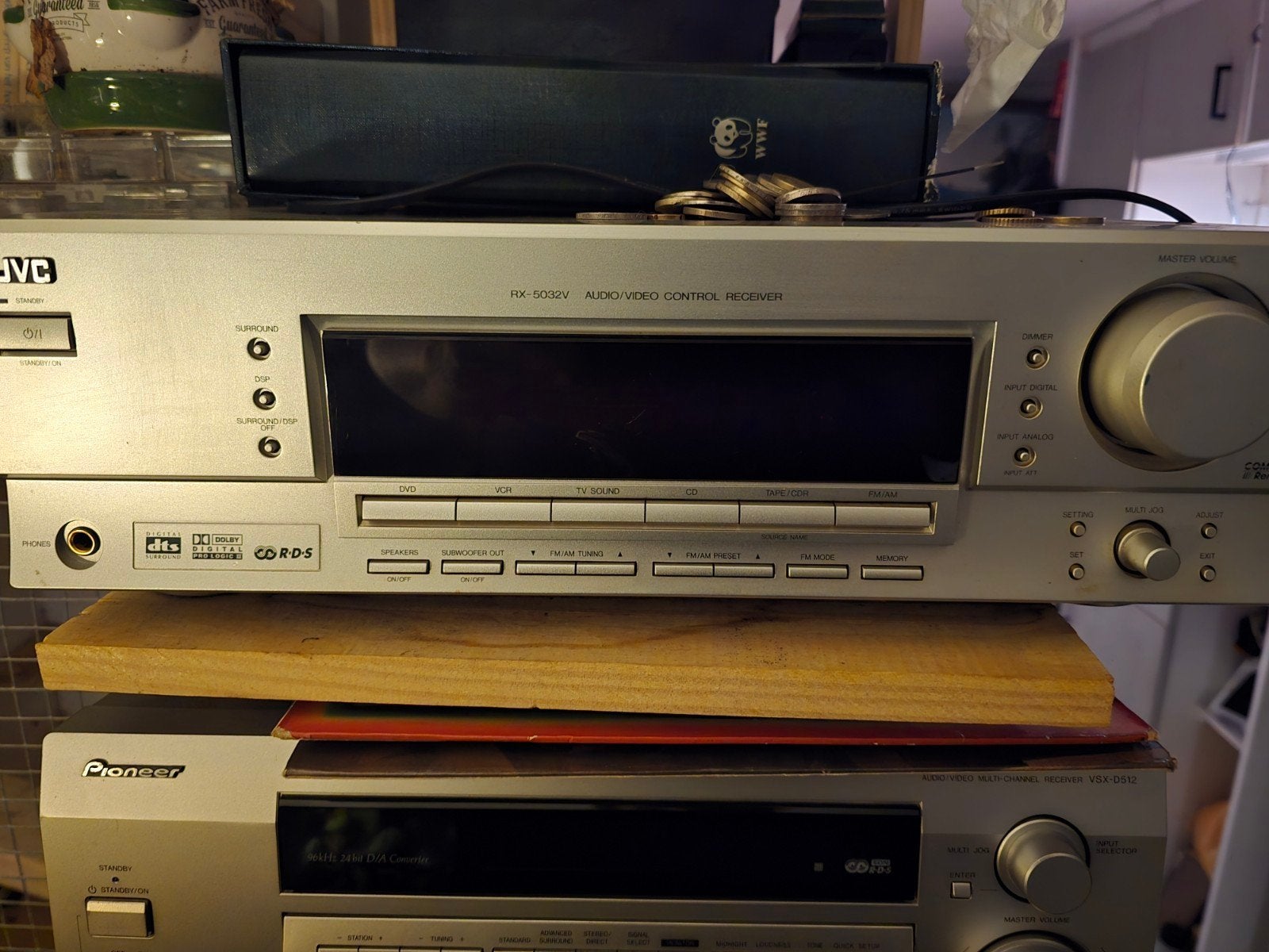 JVC RX-5002V Audio/Video Control Receiver, Ophalen, JVC, 60 tot 120 watt, Gebruikt