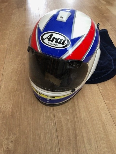 Arai vintage integraal Helm, Motoren, M, Arai, Ophalen of Verzenden, Integraalhelm