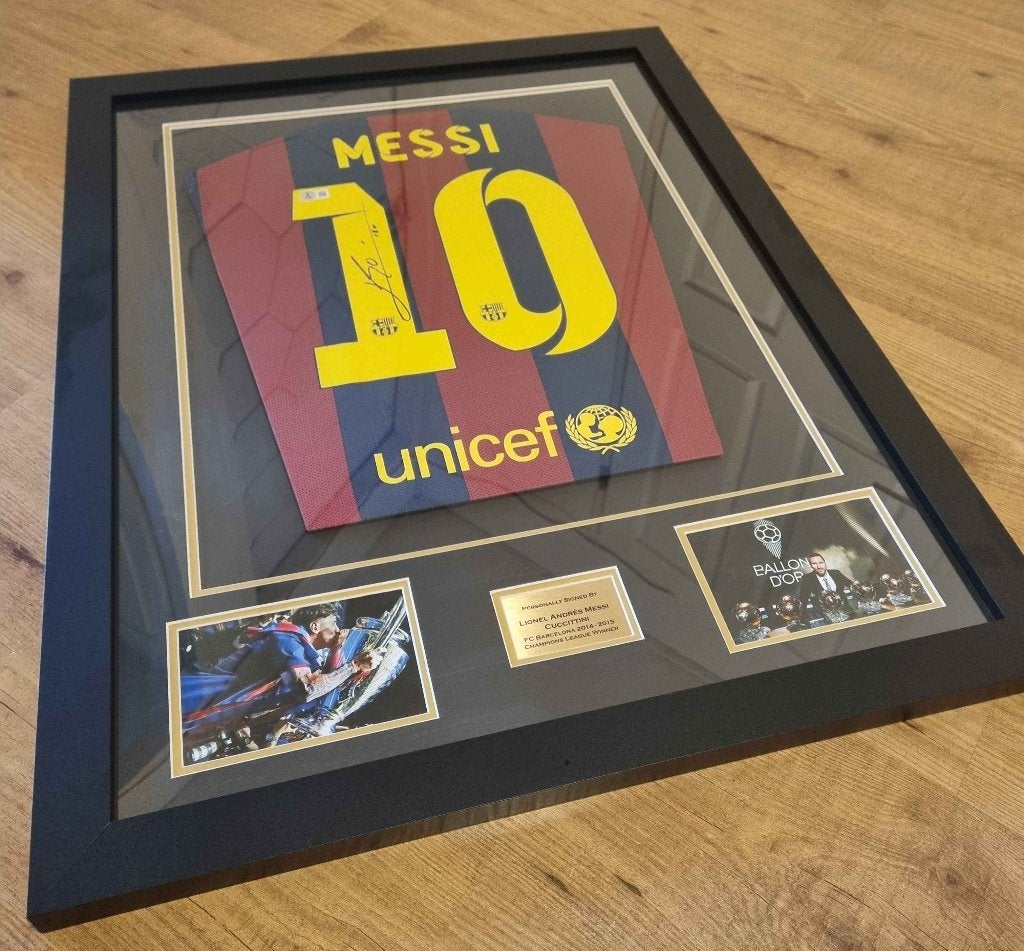 Gesigneerd shirt Lionel Messi UCL Finale 2015 Beckett, Ophalen, Zo goed als nieuw, Buitenlandse clubs, Shirt