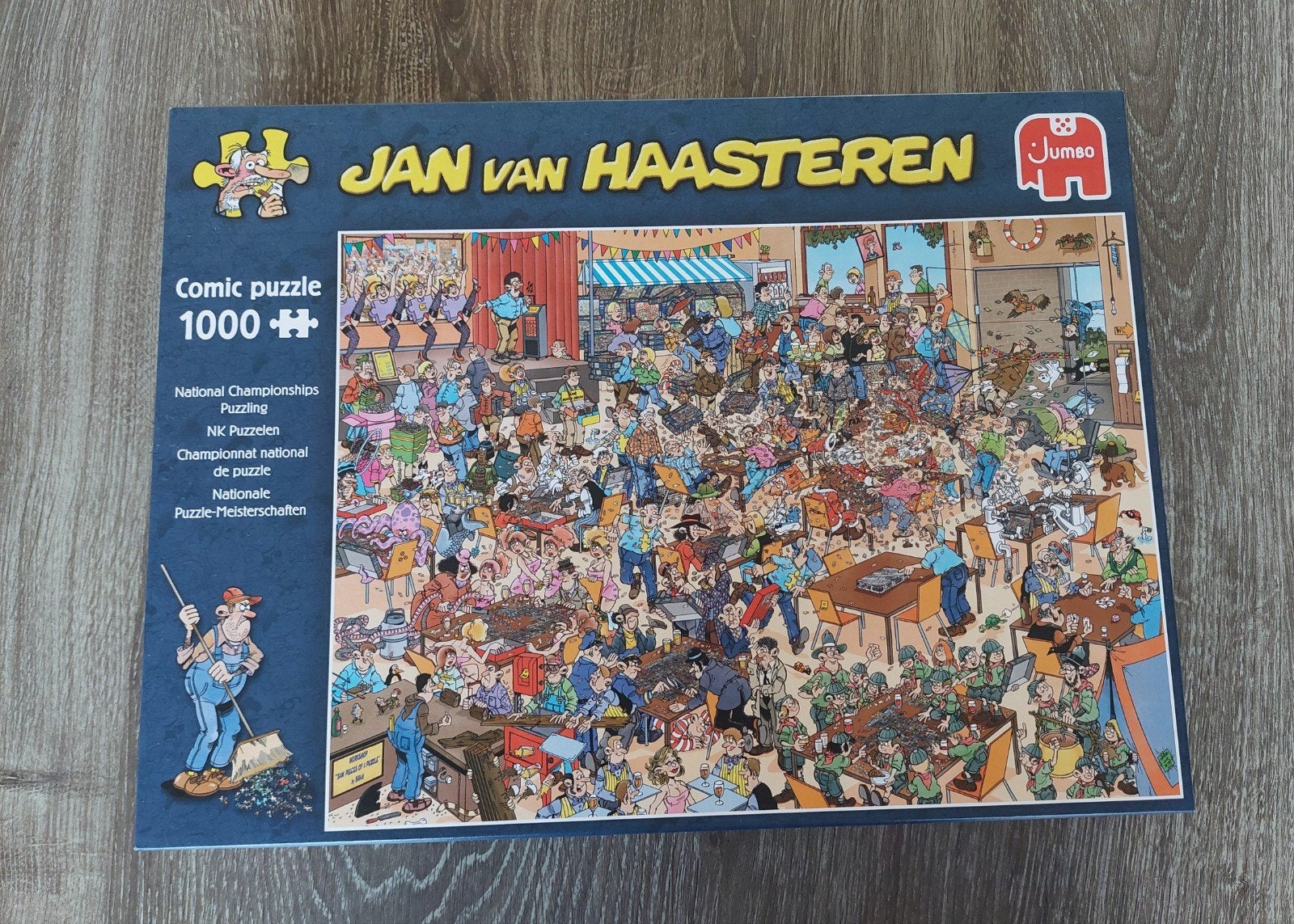 Jan van haasteren puzzels 1000, Ophalen of Verzenden, 500 t/m 1500 stukjes, Zo goed als nieuw