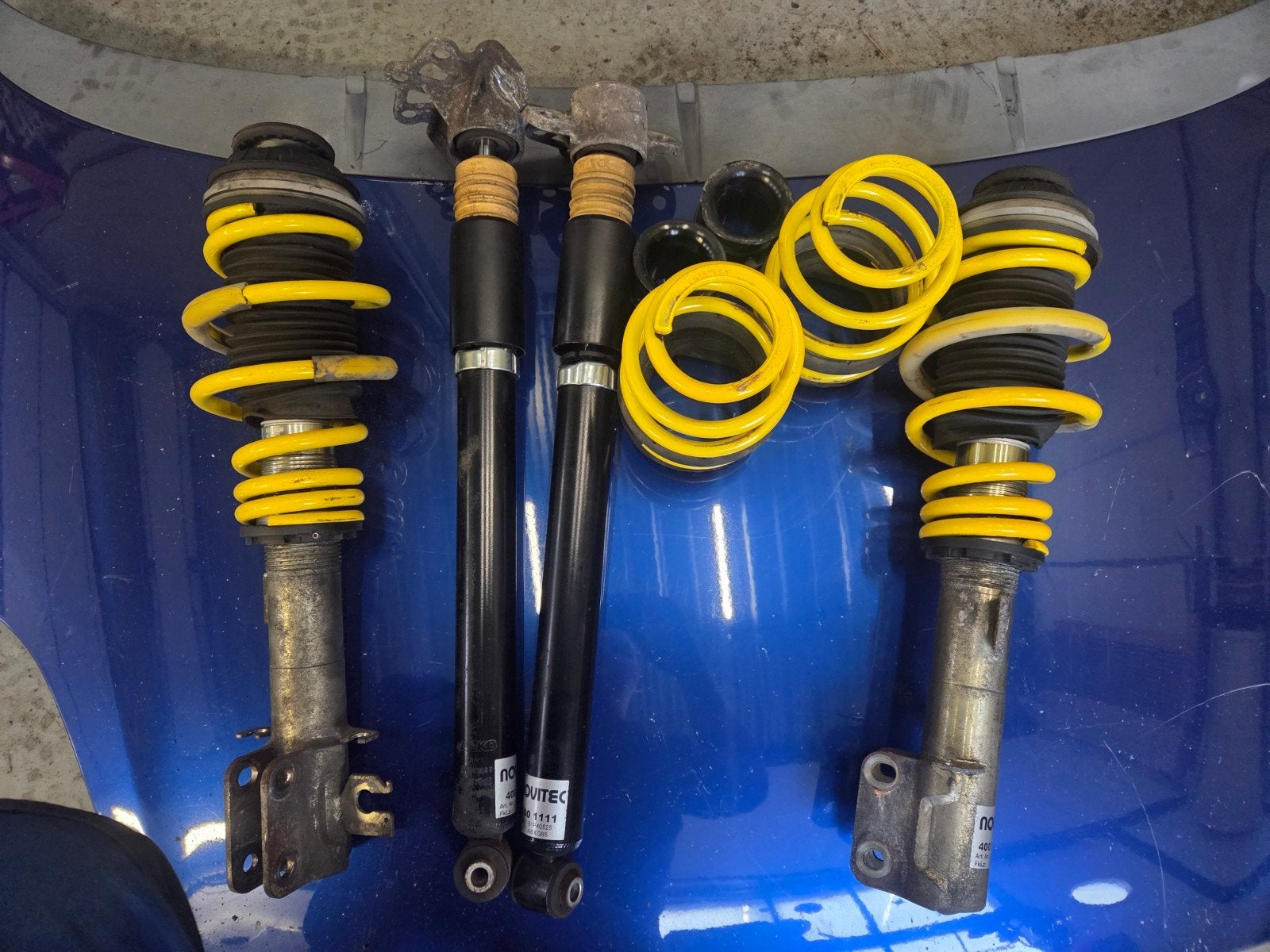 Novitec schroefset Fiat Punto – complete set rondom, Auto-onderdelen, Ophalen of Verzenden, Nieuw, Fiat