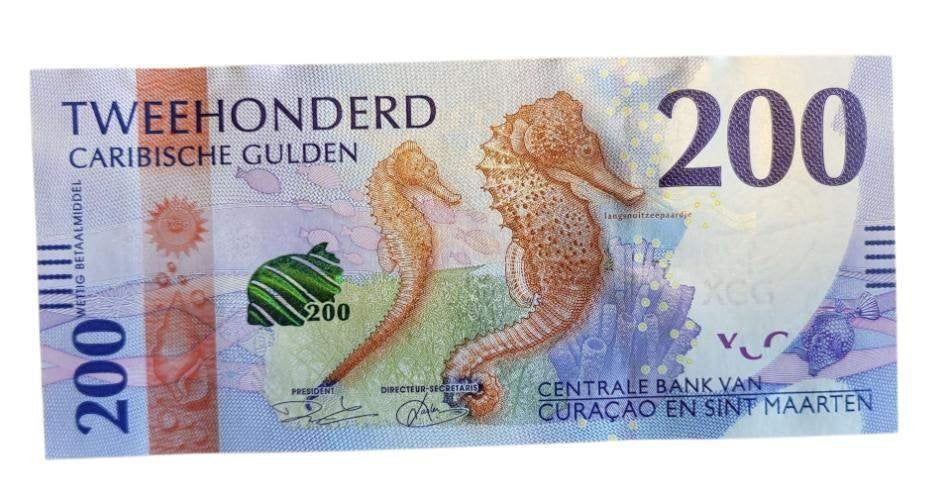 Curaçao en Sint Maarten 200 Caribische gulden 2025, Ophalen of Verzenden, 250 gulden, Los biljet