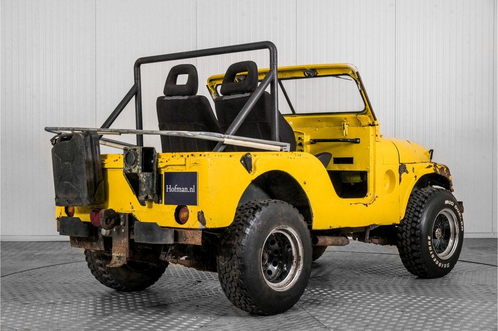Willys Jeep Overland (bj 1957), Auto's, Jeep, Gebruikt, Overige modellen, Wit, Bedrijf