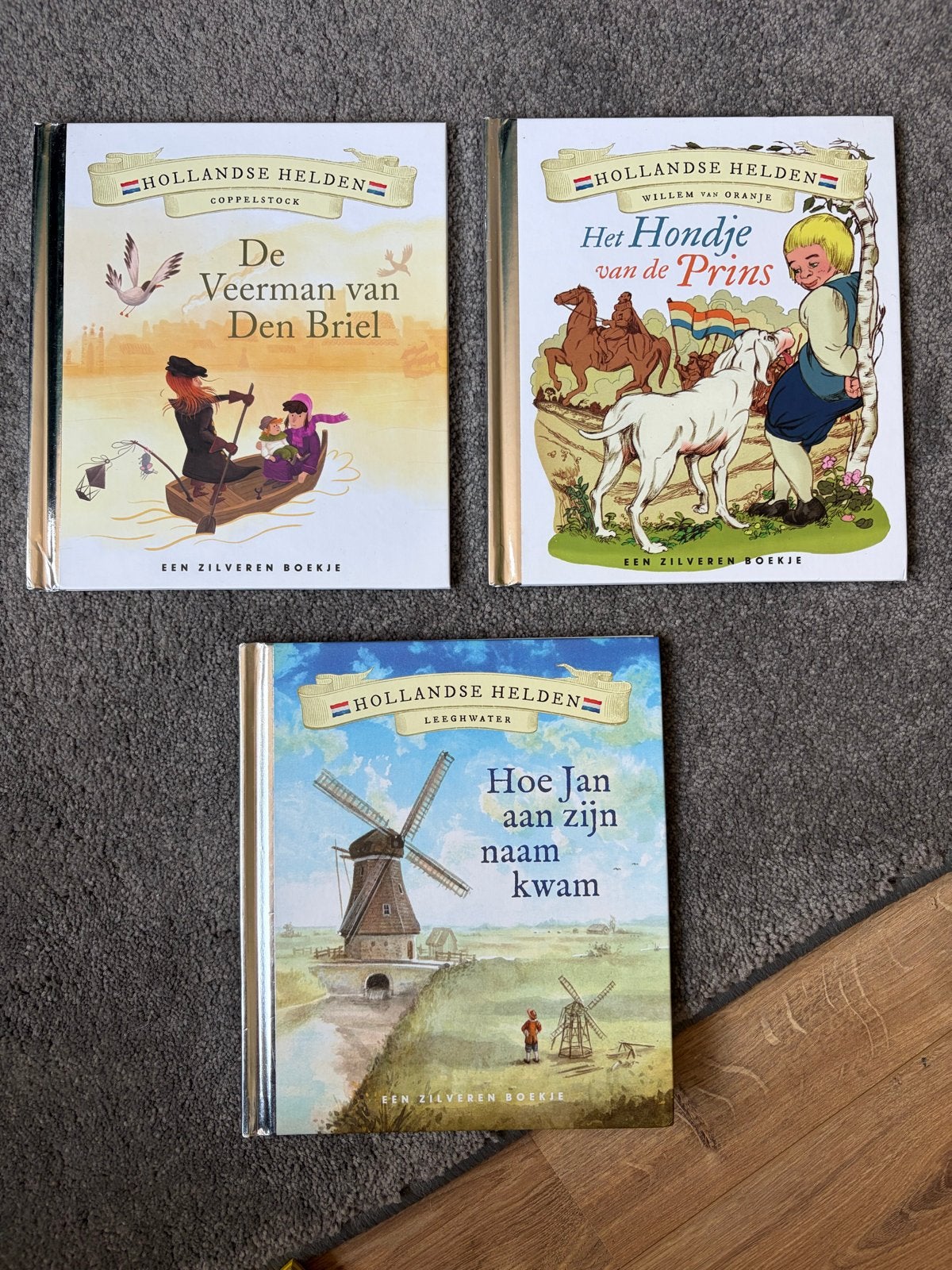 3x Hollandse Helden - Een Zilveren Boekje, Ophalen of Verzenden, Zo goed als nieuw, Fictie algemeen