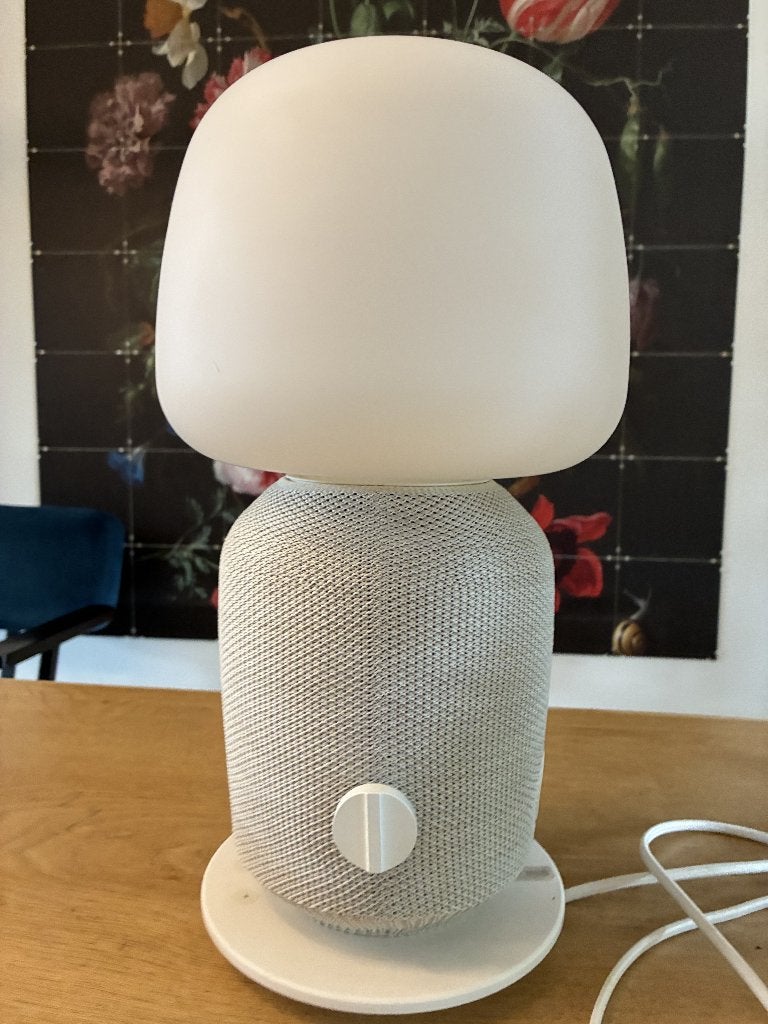 Sonos IKEA Symfonisk Tafellamp, Met stekker, Wit, Ophalen of Verzenden, Zo goed als nieuw