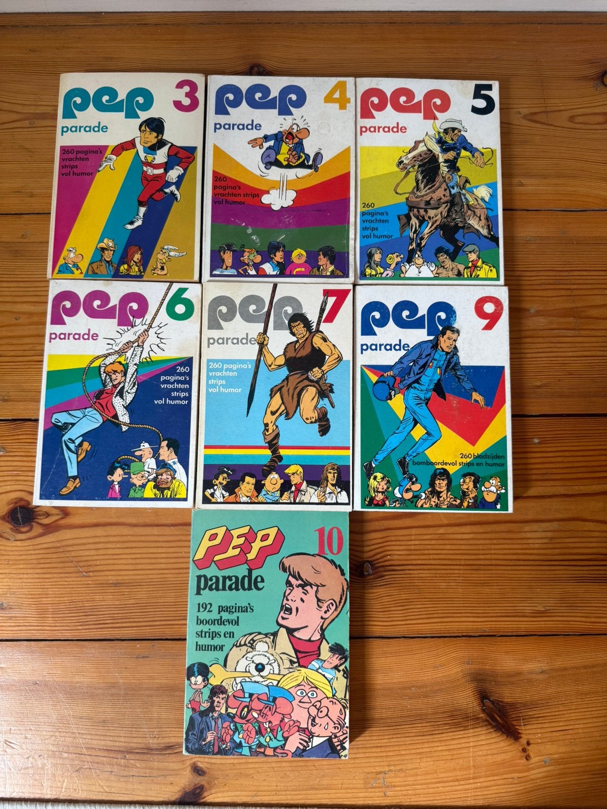 Pep parade boeken, Boeken, Meerdere comics, Ophalen, Zo goed als nieuw, Europa