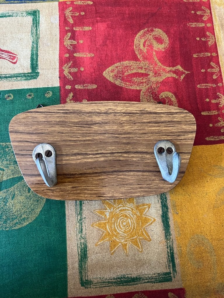 Klein vintage kapstokje, Huis en Inrichting, Wandkapstok, Gebruikt, Ophalen of Verzenden, Minder dan 100 cm