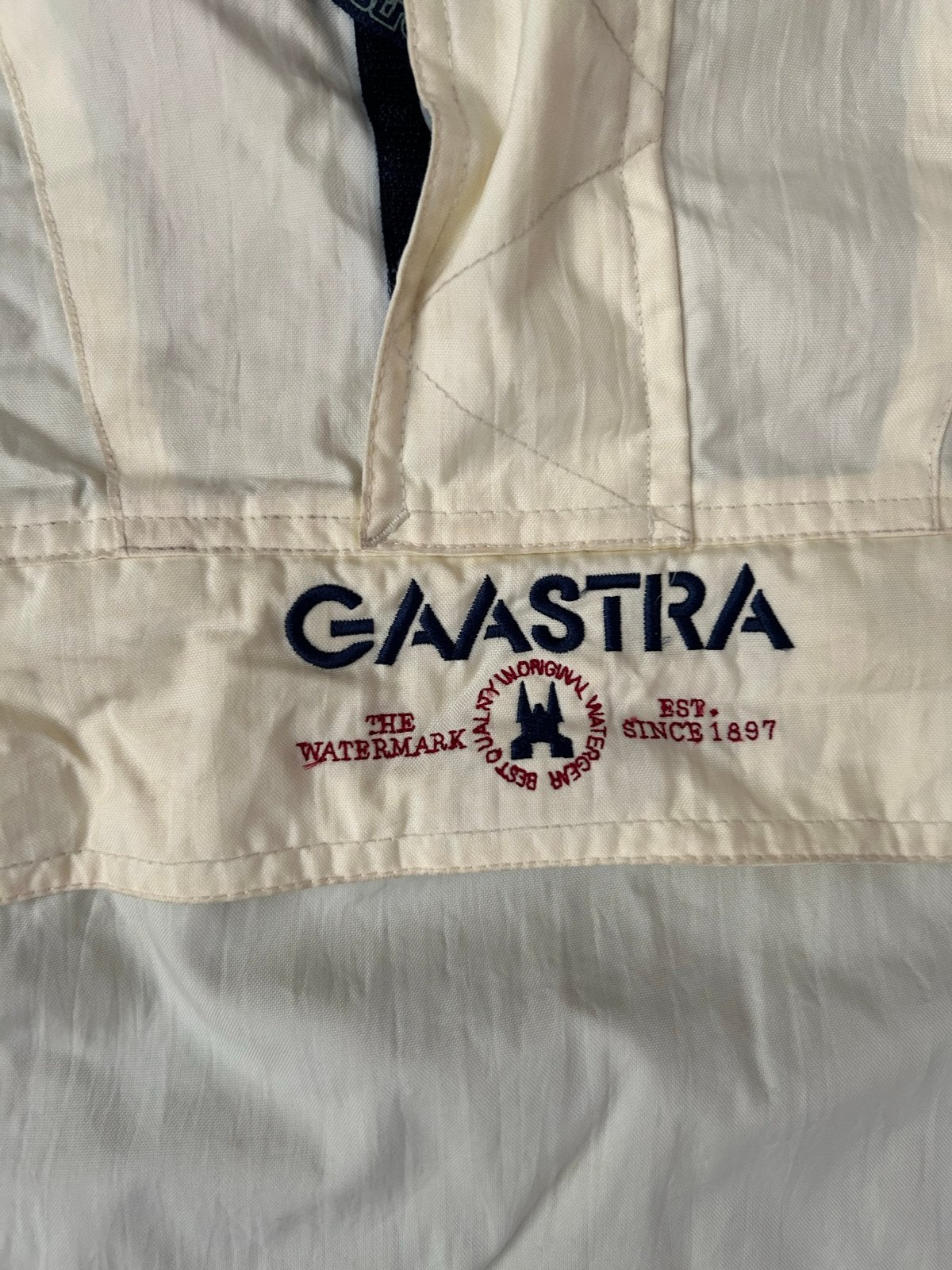 Gaastra Windjack maat 48 - Vintage Zeiljas, Ophalen of Verzenden, Gedragen, Maat 48/50 (M), Wit