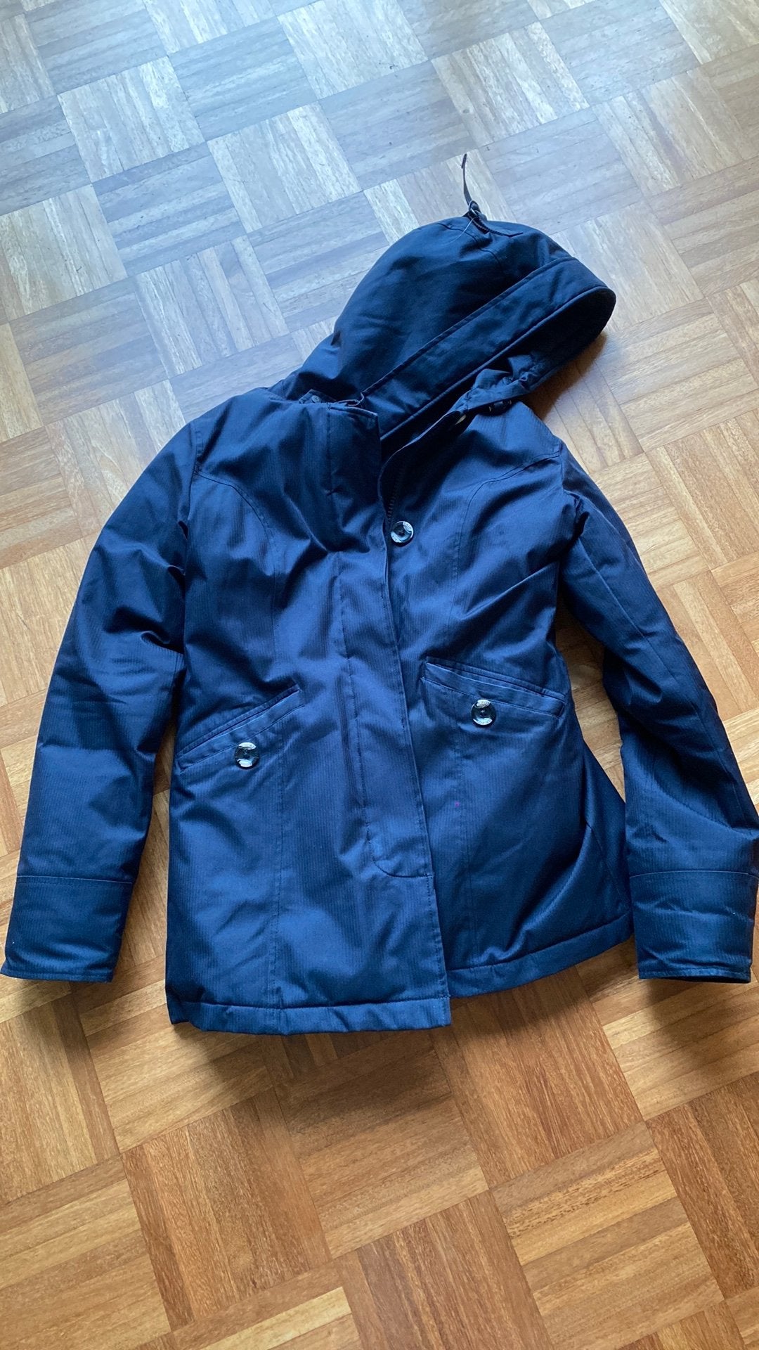 Wind en waterdichte kwaliteits Air Force jas in goede staat, Ophalen of Verzenden, Zo goed als nieuw, Maat 36 (S), Blauw