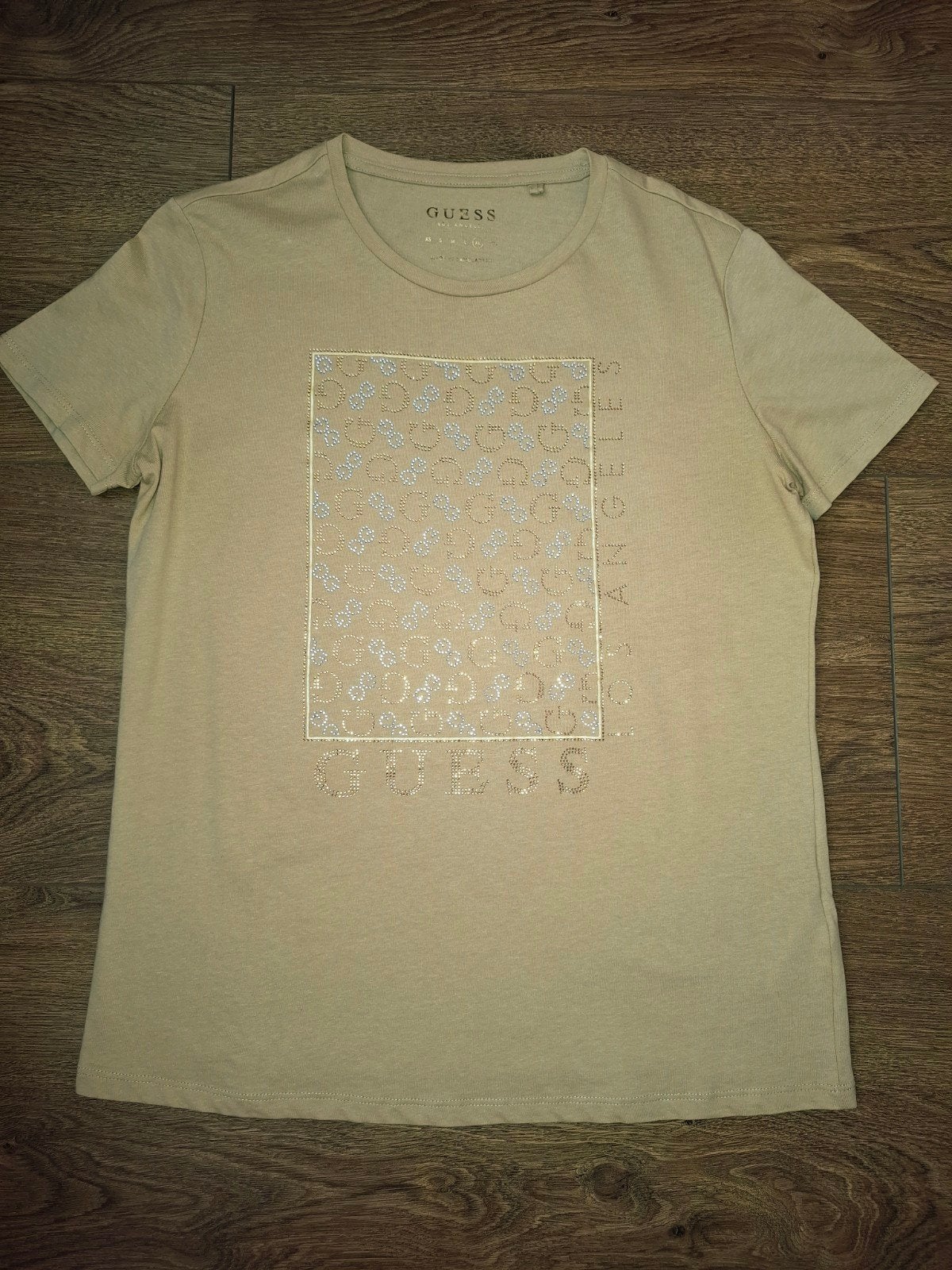 Nieuw Guess t-shirt, Kleding | Dames, Guess, Verzenden, Beige, Maat 46/48 (XL) of groter