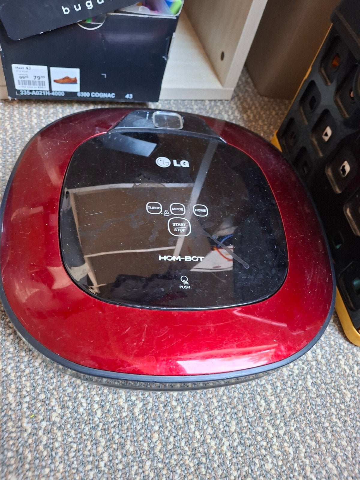 LG VHOMBOT3 Robotstofzuiger - Stil en Efficiënt, Overige merken, Ophalen of Verzenden, Zo goed als nieuw, Robotstofzuiger