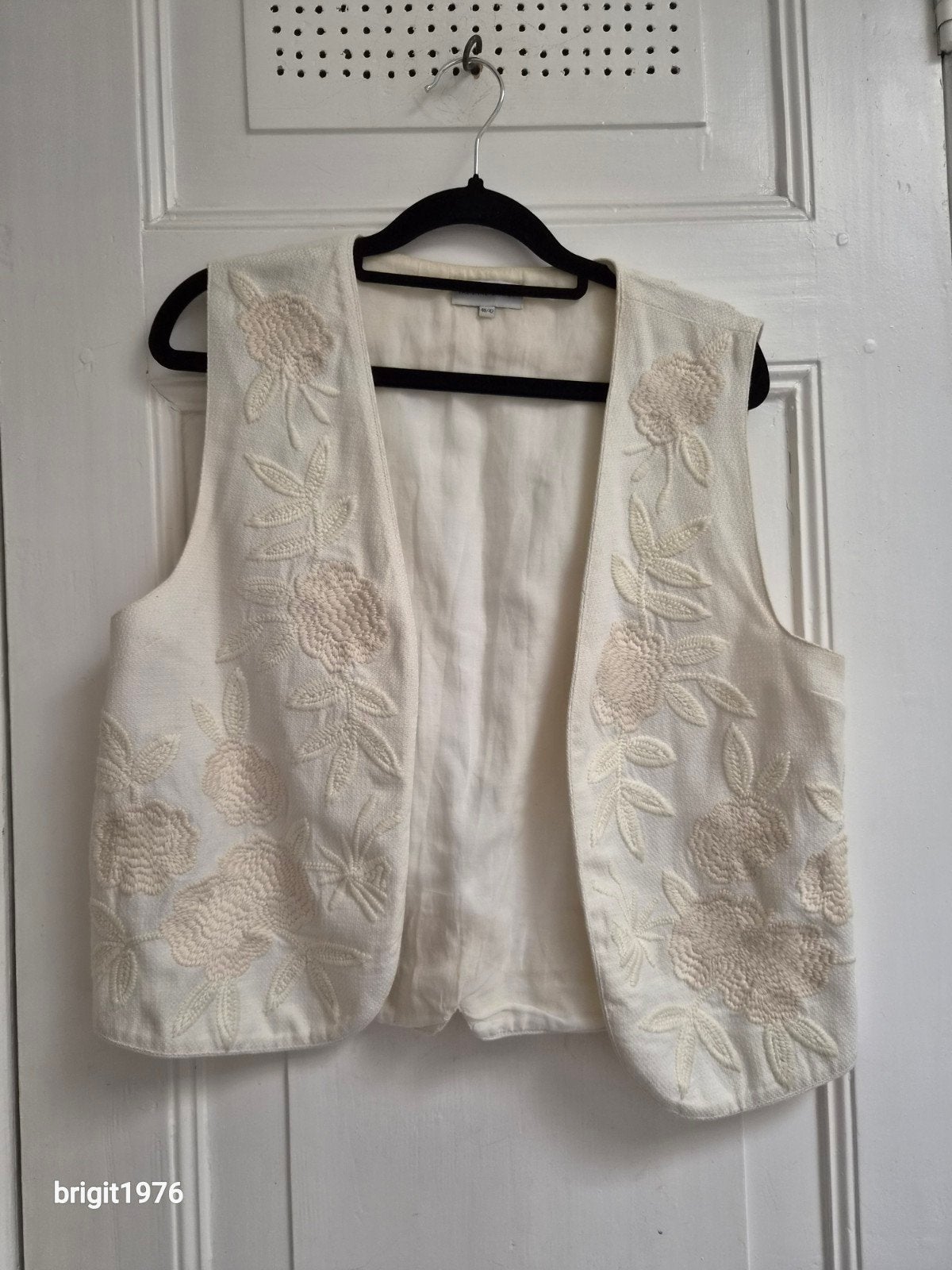 Fabienne Chapot Gebroken Wit Gilet met Borduursels, Fabienne Chapot, Ophalen of Verzenden, Gedragen
