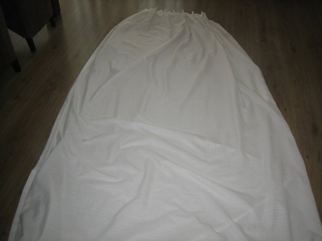 Gordijn, 120 cm, Plooiafwerking, 235 cm, Ophalen of Verzenden