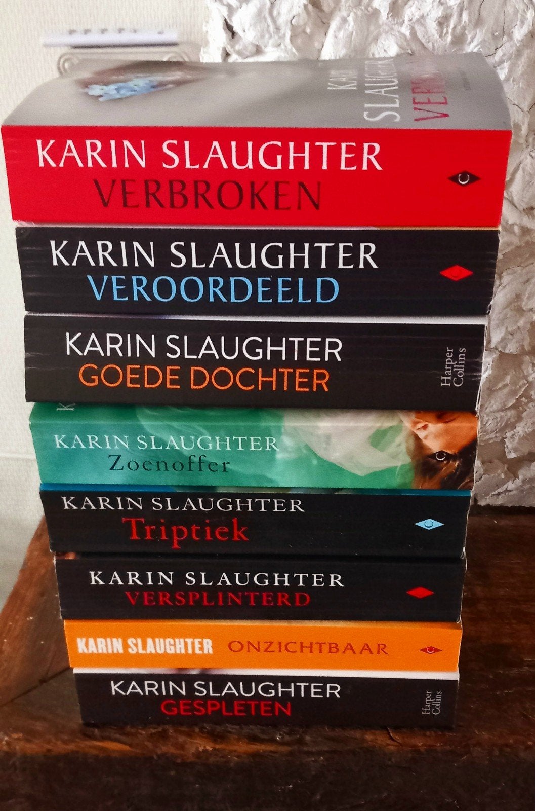 Karin Slaughter 8 stuks., Ophalen, Zo goed als nieuw