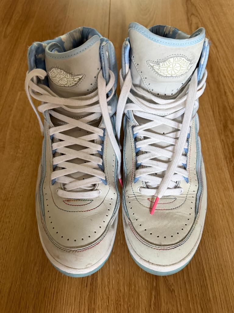 JORDAN 2 RETRO J BALVIN maat 46 (US 12), Verzenden, Zo goed als nieuw