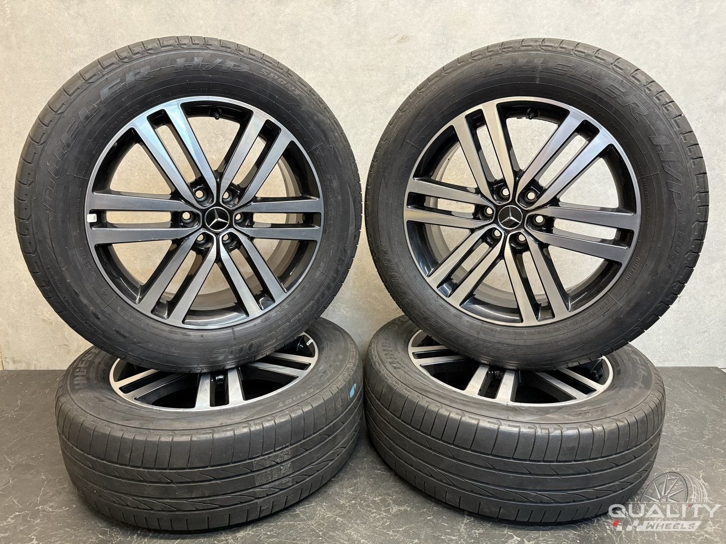 6x114,3 19’’ Mercedes Benz X-Klasse Velgen + Banden 255/55/1, 19 inch, Gebruikt, 255 mm, -