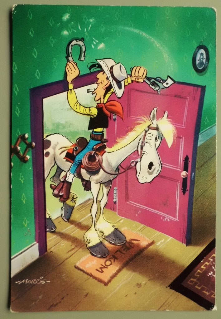 Lucky Luke en Jolly Jumper - Pep - 1967, Ophalen of Verzenden, 1960 tot 1980, Gelopen, Kinderen