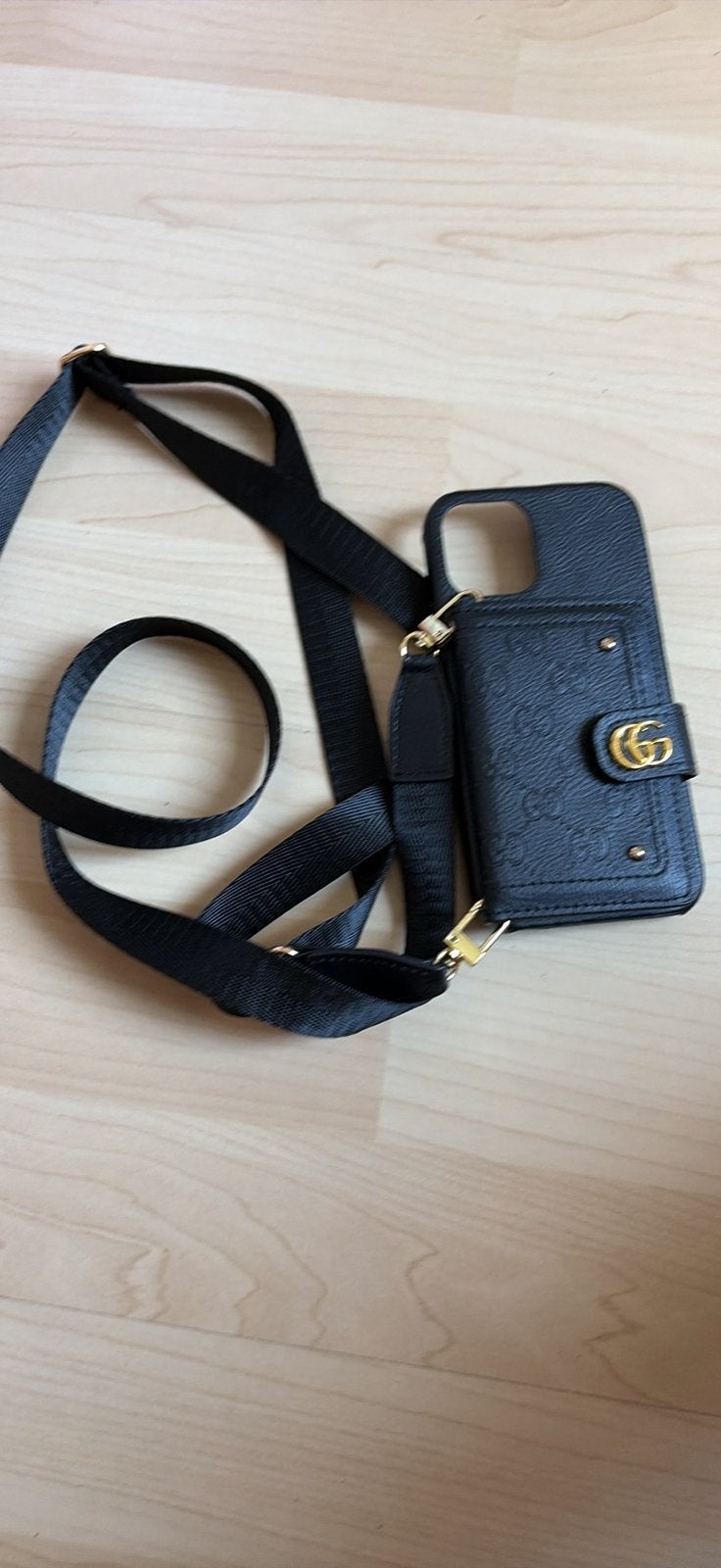 Iphone hoesje 12 gucci nieuw, Zwart, Nieuw, Hoesje of Tasje, Ophalen of Verzenden