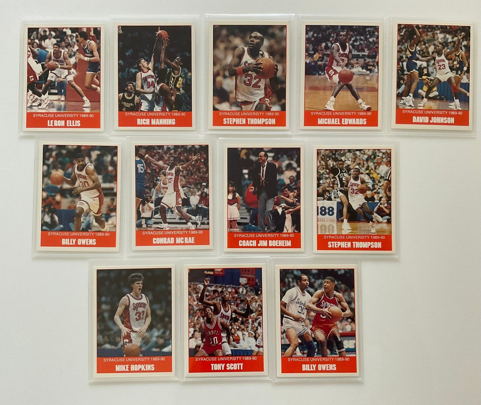1989 Burger King/Pepsi basketball promo cards (13), Ophalen, Zo goed als nieuw, Buitenlandse clubs, Poster, Plaatje of Sticker